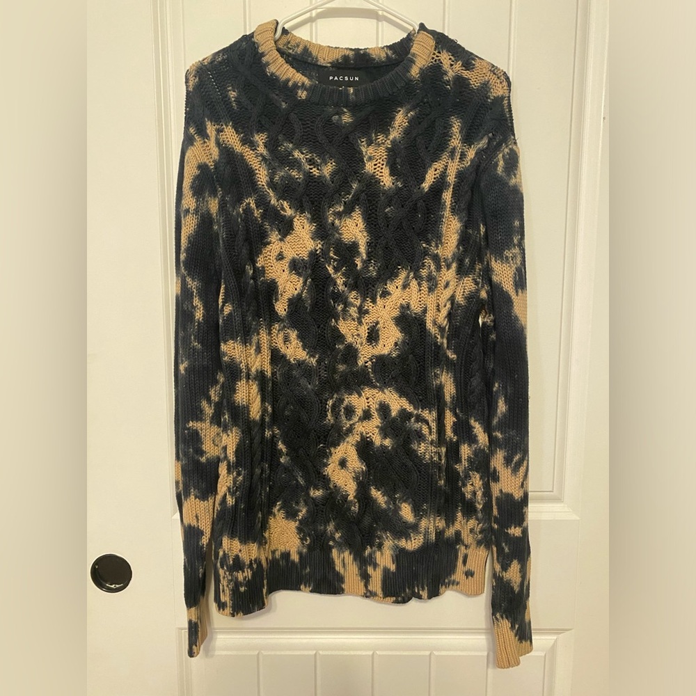 Pacsun Acid Wash Heavyweight Sweater